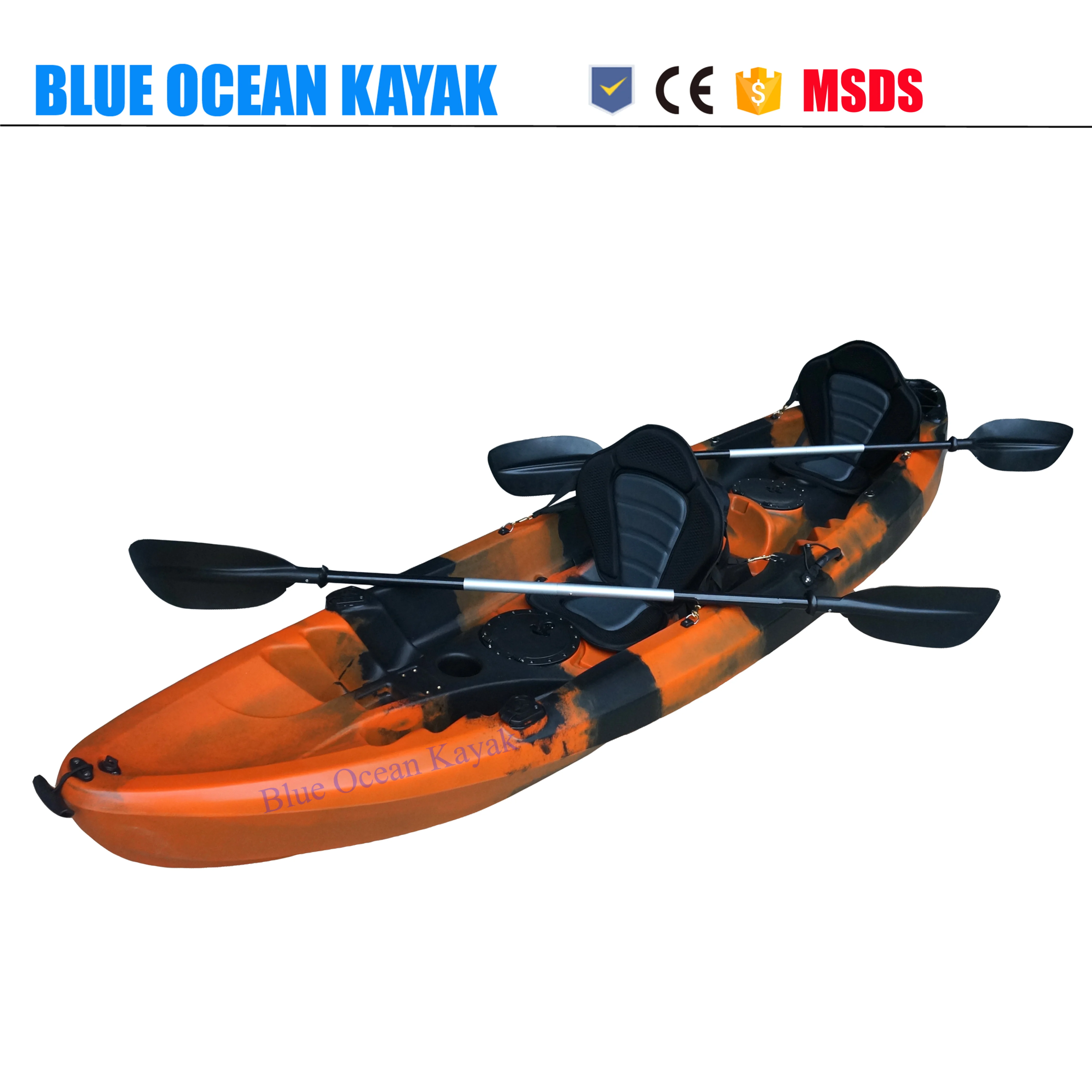 plastic kayak for two person from BLUE OCEAN KAYAK