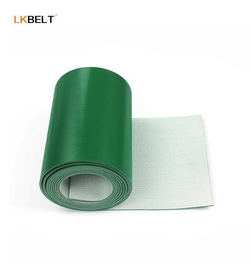 Hot Sale Products  China Manufacture Green PVC Conveyor Belt For Conveyor Belt Roller