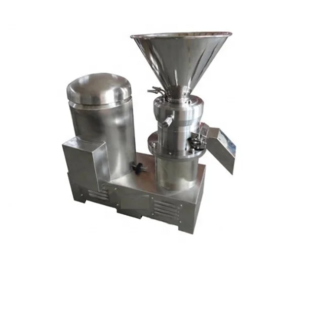 Low consumption hazelnut sesame paste colloid mill/peanut butter making machine/tahini making machine For Food