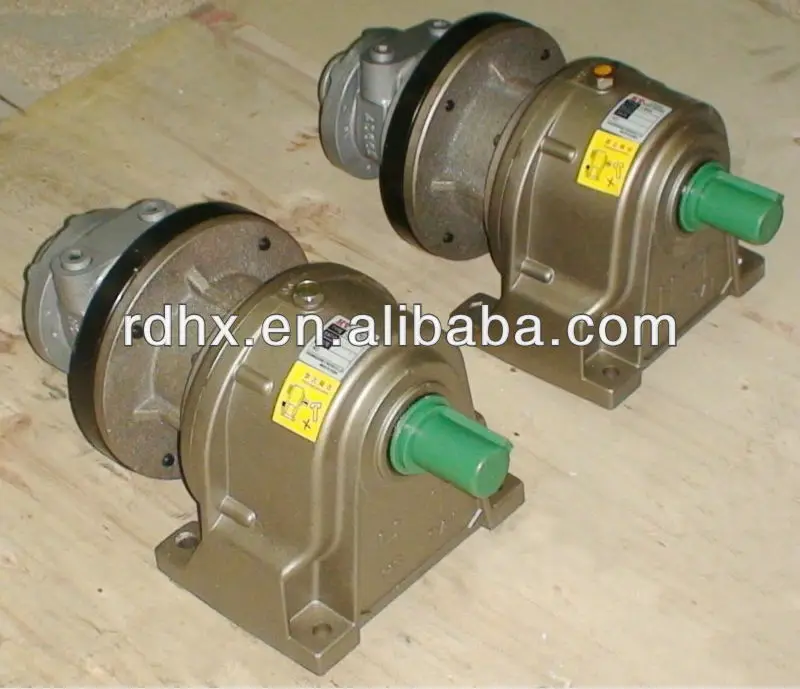 4HP High Torque 1:100 Gear Reducer Pneumatic Motor