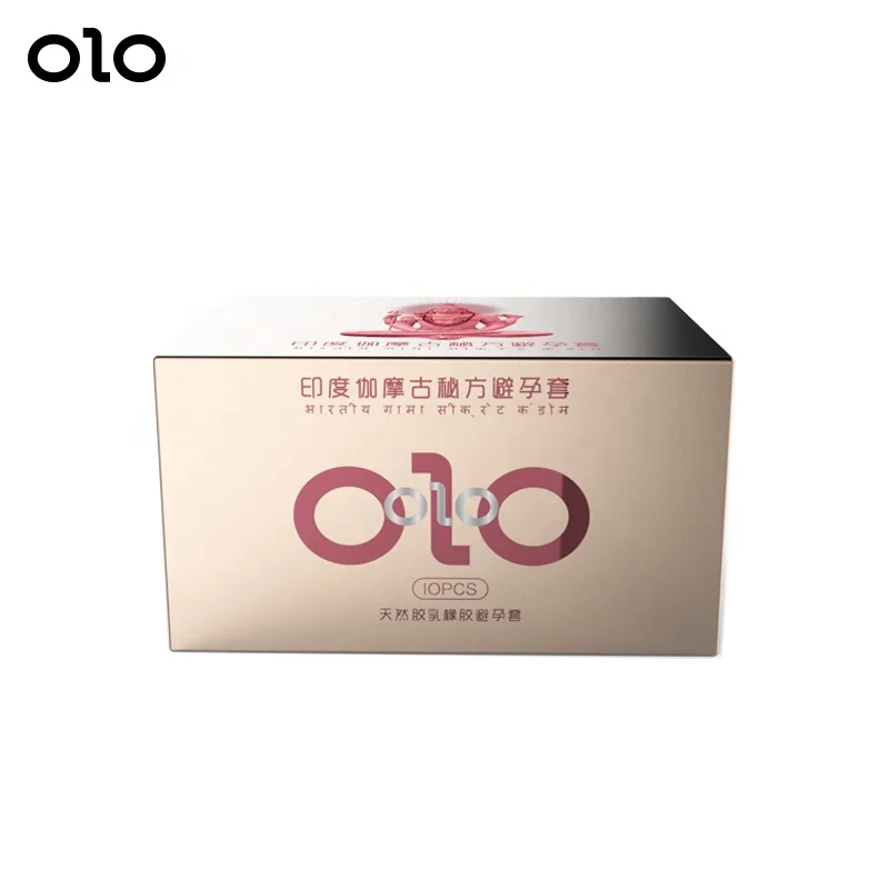
OLO Men Delay Ejaculation Condom Bulk Male Latex Condom Free Sample with CE, ISO, SABS, FSC 