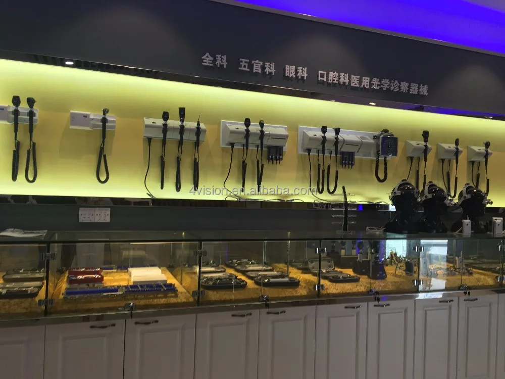 OO-2 Diagnostic Wall Unit with Ophthalmoscope, Otoscope, and Specula Dispenser