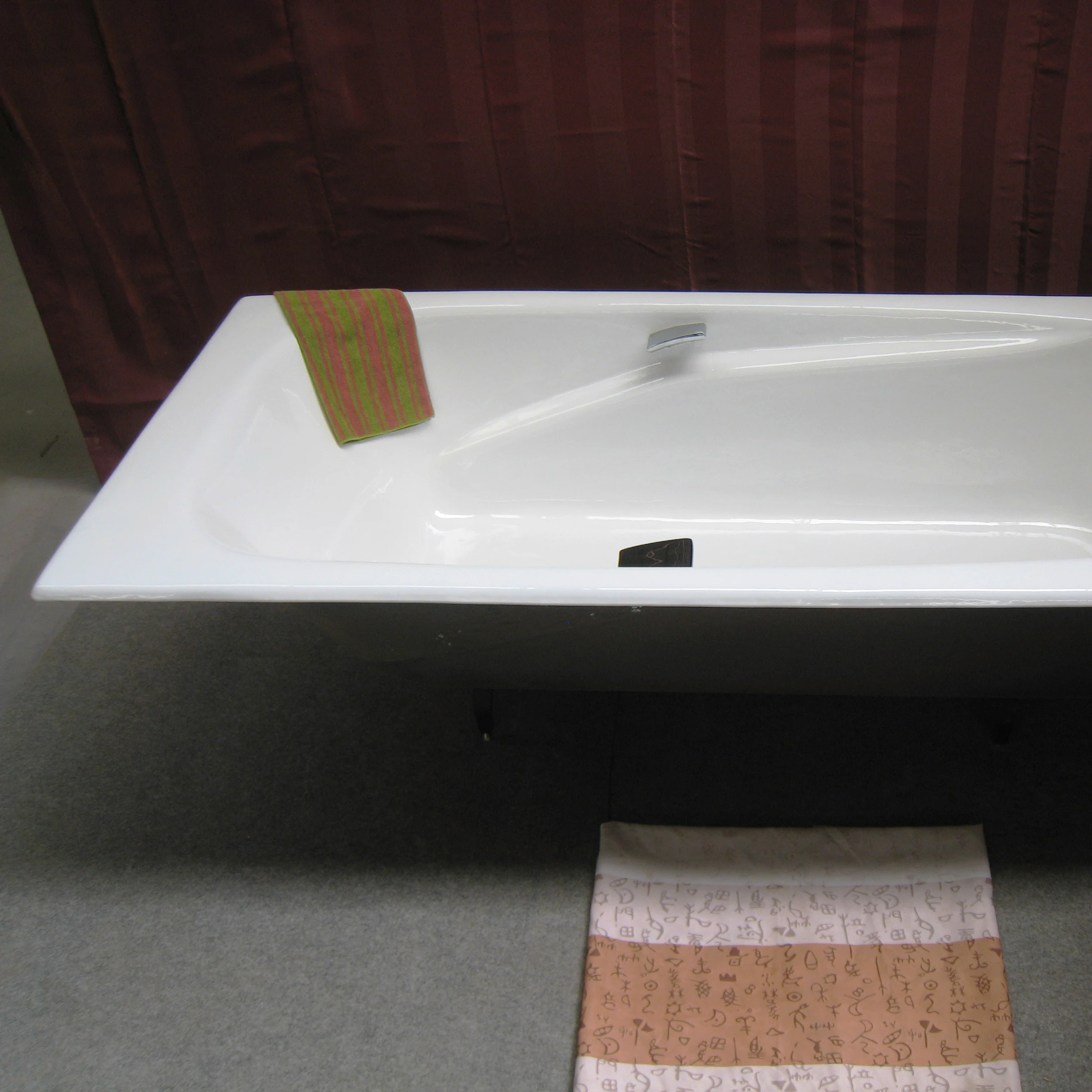 
NH-001 built in enameled cast iron bath tubs for Project 