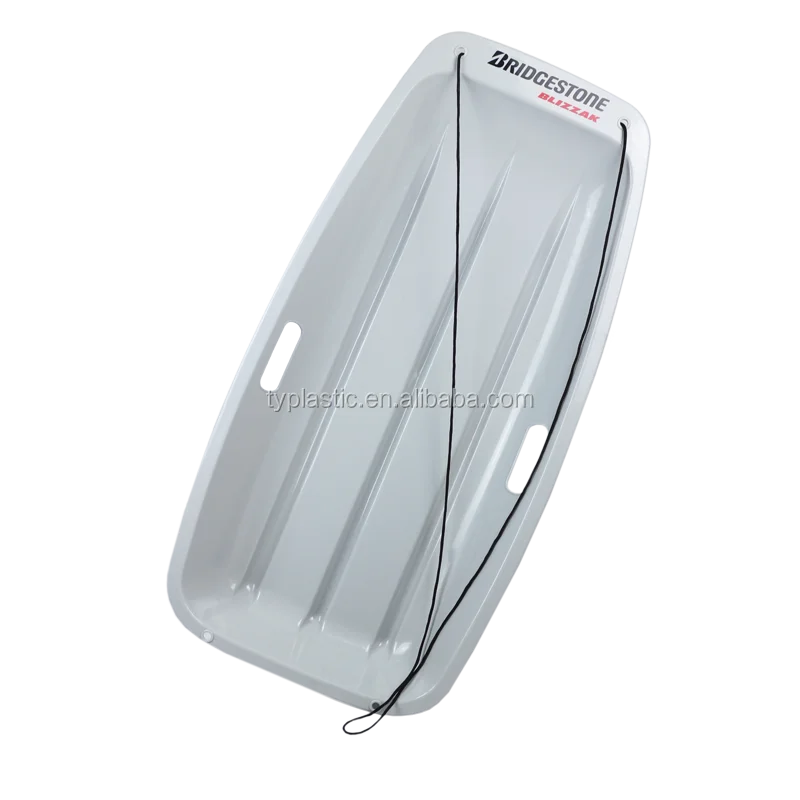 Factory Direct Wholesale Large Plastic Snow Sledge Boat Toys with Rope for Kids