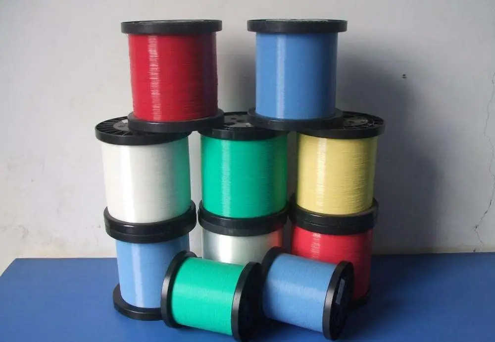 
100% nylon/polyamide high tenacity dope dyed mono filament yarn 
