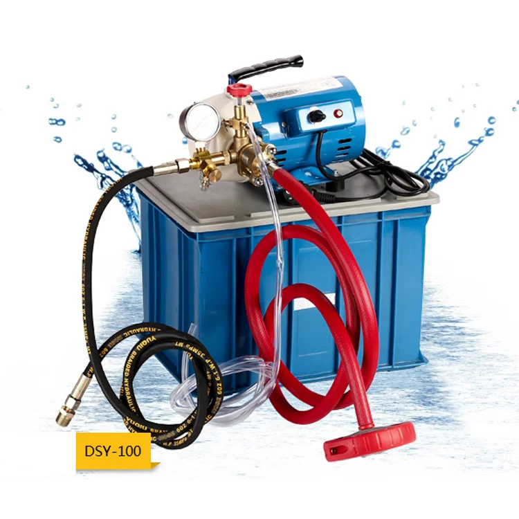 Оптовая продажа, набор для гидростатического тестирования, 0-100 бар, Электрический насос давления