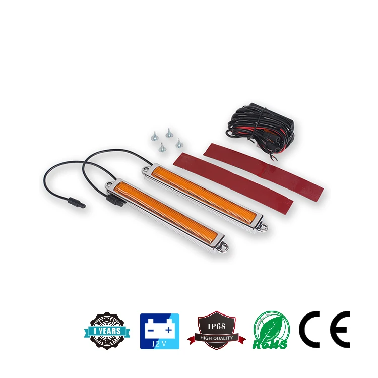 
Flowing Led Strip Turning Drl Fog Light Daytime Running Light 