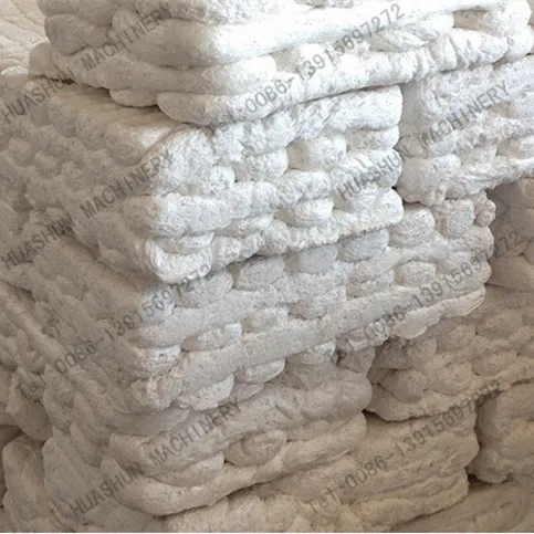 EPS foam styrofoam hot melt crusher recycling machine for recycling waste expanded polystyrene foamed