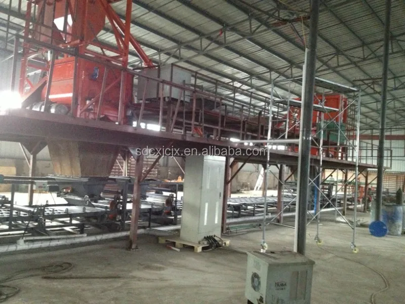 fiber cement board  wall panel machine