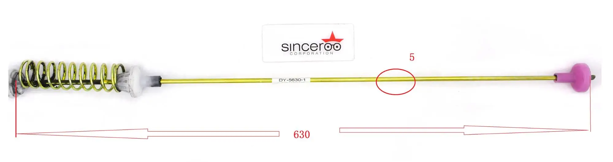 washing machine motor dampener boom shock absorber rod DY-5630-1 suspension original