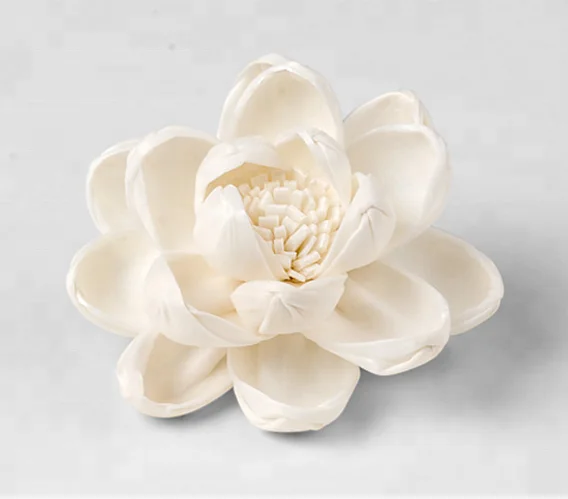 Custom AP handmade wood decorative dried flower with cotton string for reed diffuser