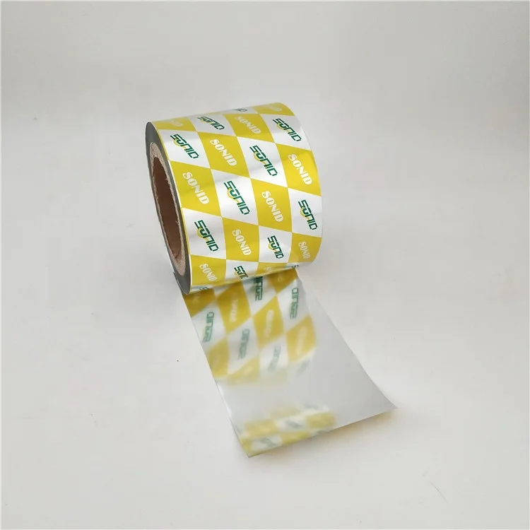 Recycled vivid print plastic laminated custom printing auto tyre wrapping roll film