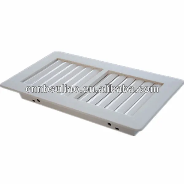 
adjustable and compact ABS plastic return air grille 150mm*300mm 