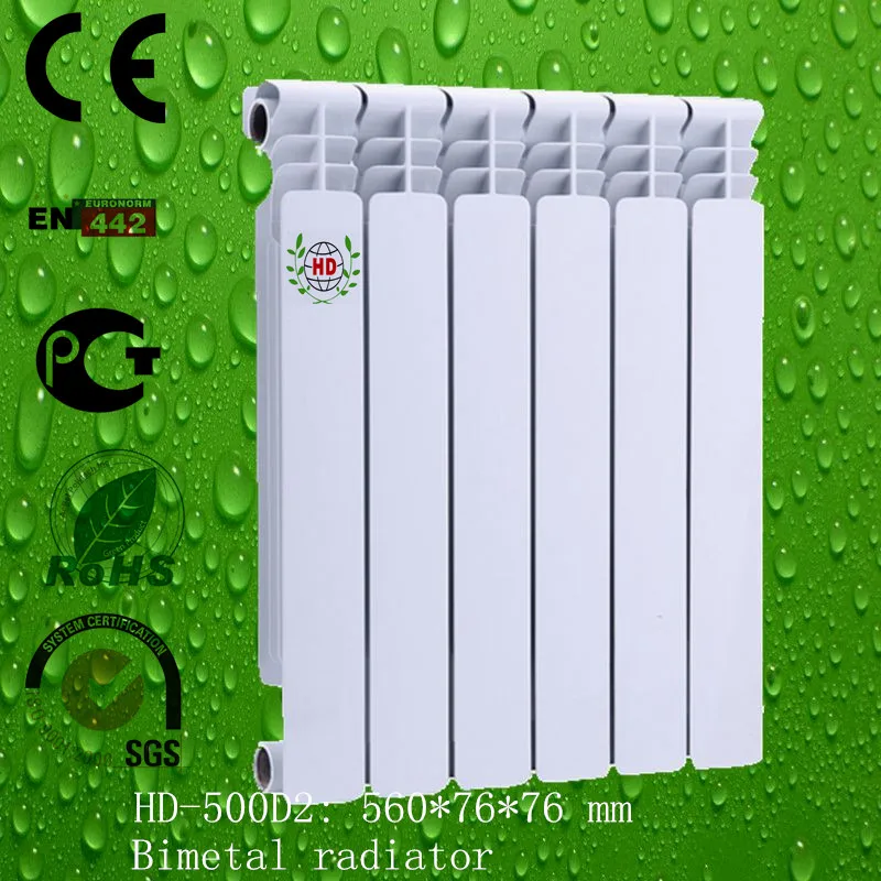 системы отопления биметаллических радиаторов 500/80 серии для домашнего использования( huandi)