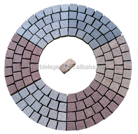 external and internal decoration interlock durable machine cut paving stone patterns