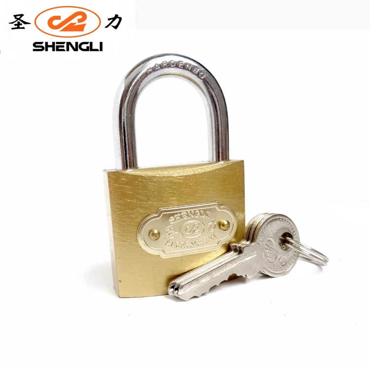 Factory Golden/Yellow Color Paint 38mm Candados Baratos Imitate Brass Anti Rust Padlock