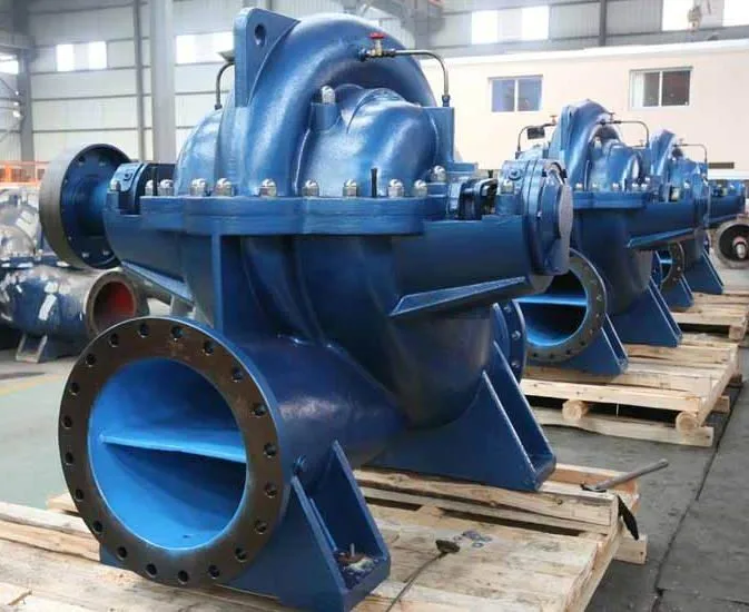 horizontal split case big water pumps for pump station