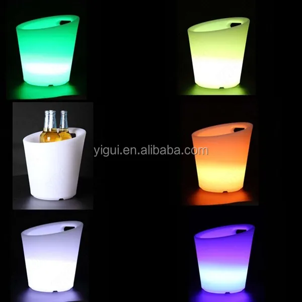 YG098 waterproof bar club led light ice bucket