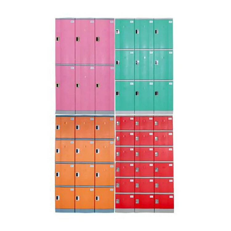 ABS plastic employee locker / assembled easily /low cost locker staff locker