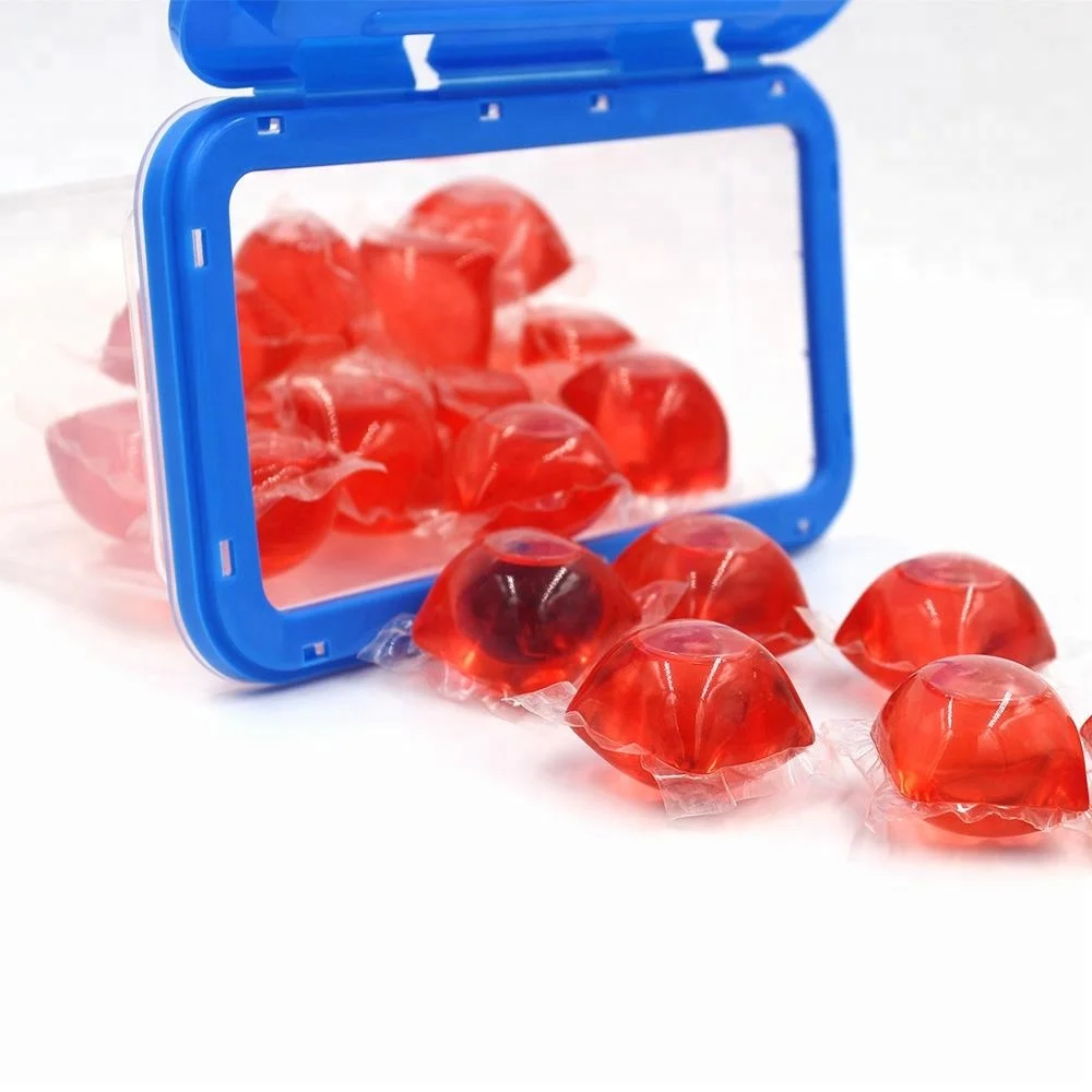 Высококонцентрированные моющие капсулы жидкое моющее средство гелевый шар