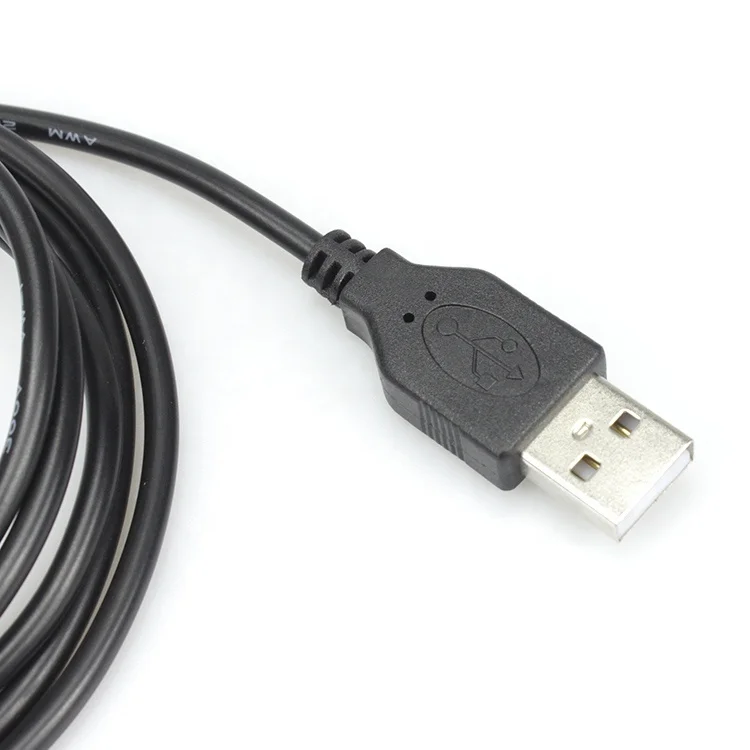 USB 2.0 A Male to 3.5mm DC Power Cord usb to DC 35135 power charging cable