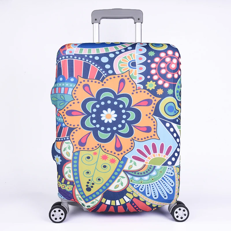Alibaba hotsale factory price travel bag cover / spandex luggage cover washable