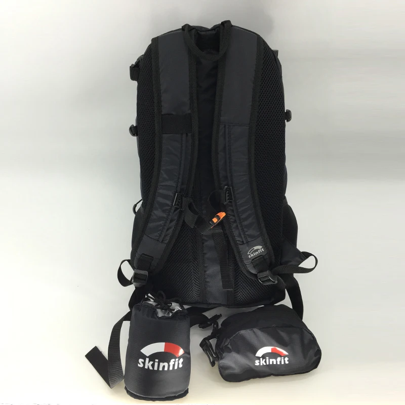 
Fitness compress waterproof folding travel nylon custom backpack with whistle 