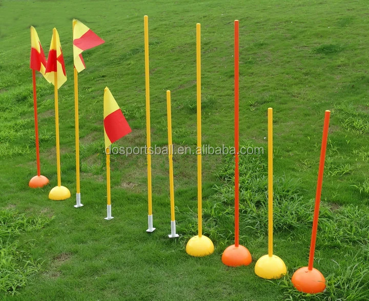 Adjustable Folding Plastic Pole agility training soccer equipment sports equipment pole agility pole