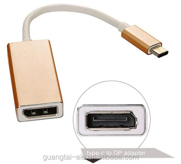 2017 горячей продажи тип DP адаптер usb3.1 тип c DP конвертер