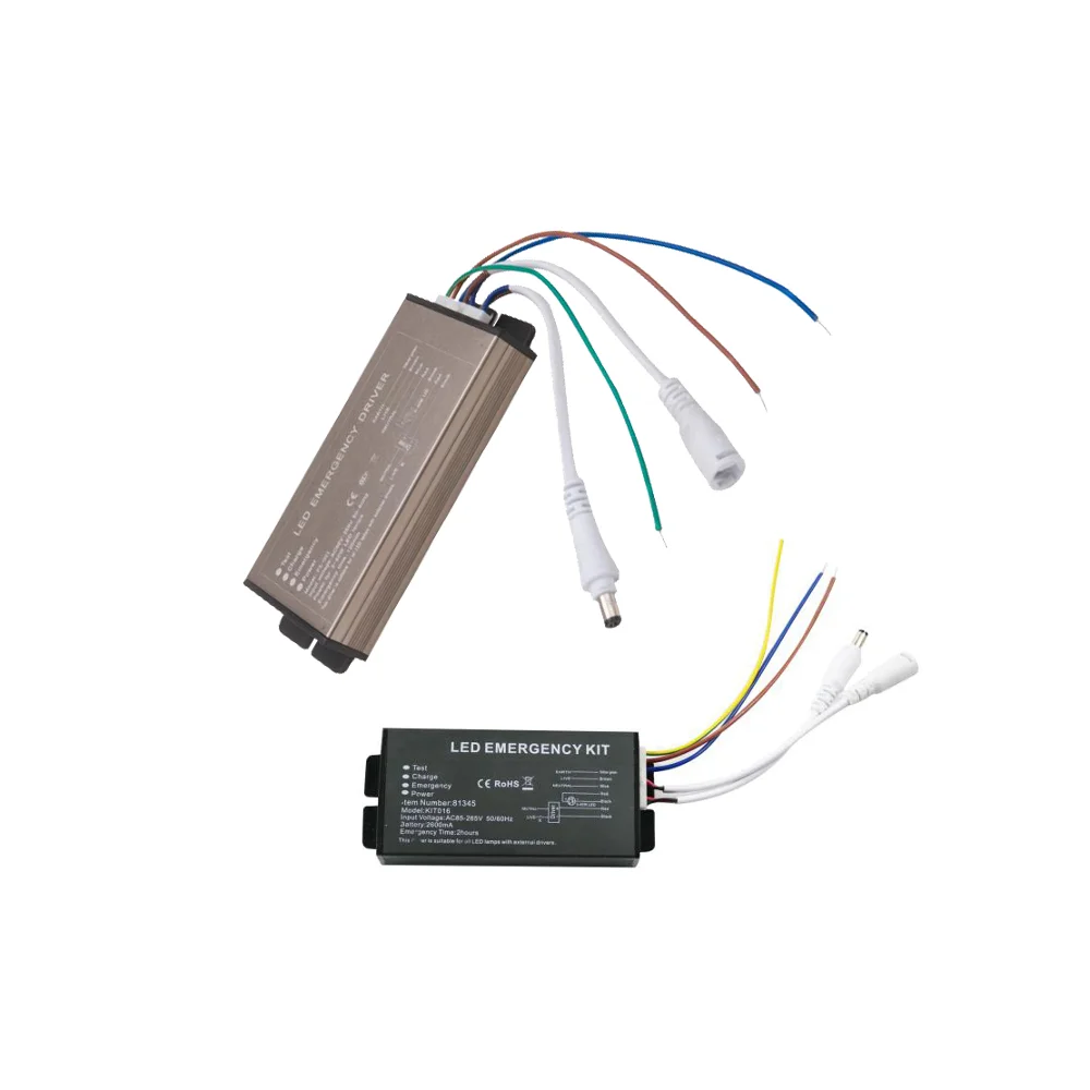 Аварийный источник питания CE RoHS, резервный аварийный источник питания для 3-40 Вт потолочного светильника и панели