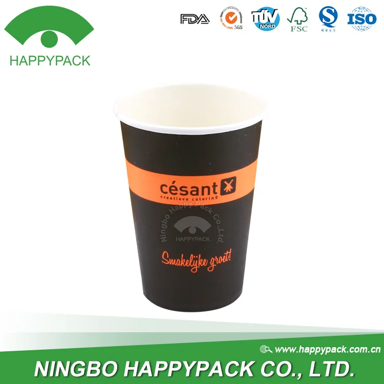 Custom Color Logo Wholesale disposable Single Wall Cup Vending 7oz hot coffee paper cup