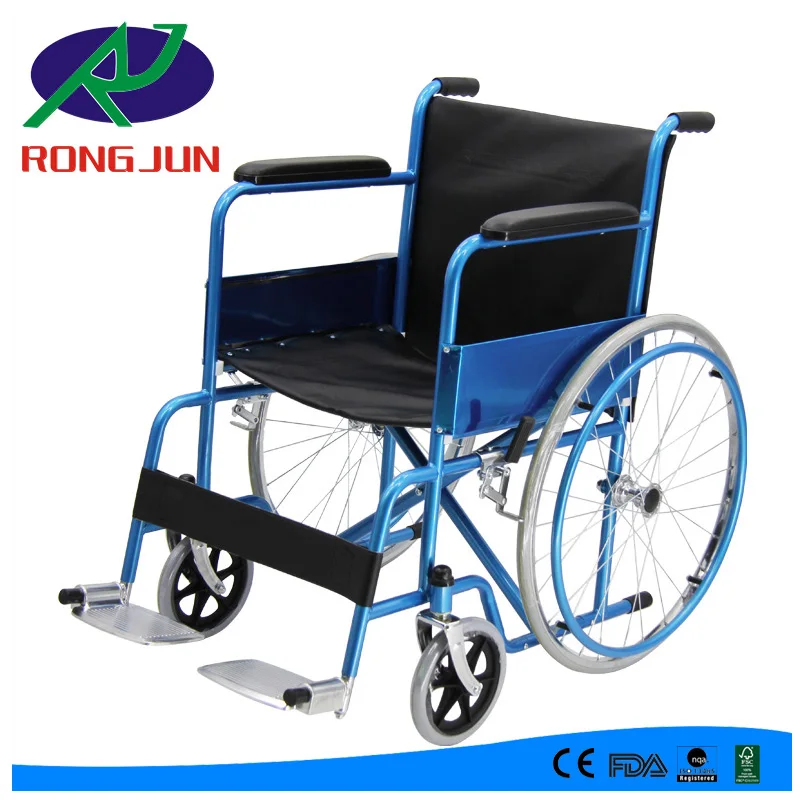 top selling China  manufacturer  chromed wheelchair for disabled people RJ-W809