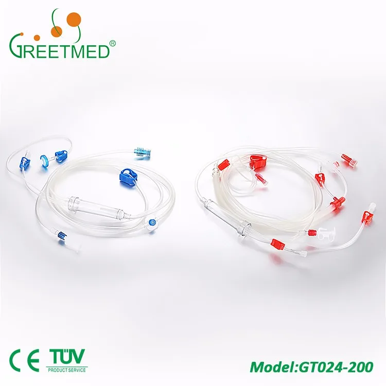 High quality medical disposable hemodialysis blood tubing set
