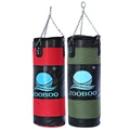 70cm Boxing Punching Bag FItness Sandbags Striking Drop Hollow Empty Sand Bag with Chain Martial