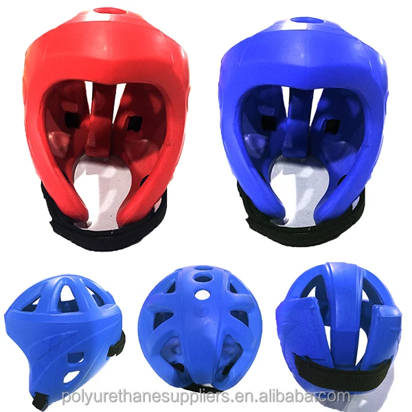 Customize Polyurethane OEM taekwondo helmet Protective Rugby Head Guard headgear