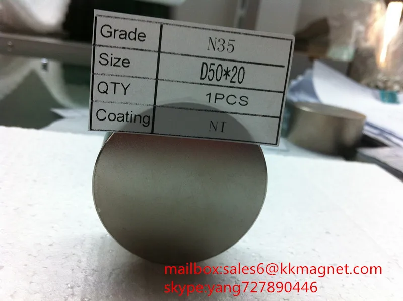 большой цилиндр постоянного неодимовым магнитом большим круглым магнитом N35, N38, N40, N42, N45,