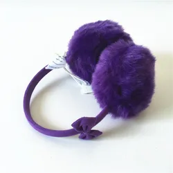 Милые зимние наушники для женщин теплые меховые наушники женские наушники милые наушники женские плюшевые наушники