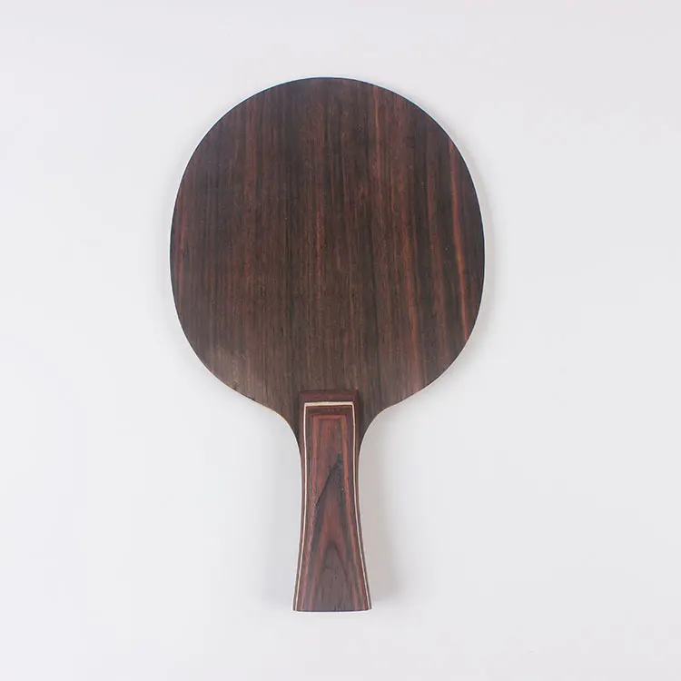 Professional Ebenholz  Pure Wood Table Tennis Racket  Blade  At Factory Price