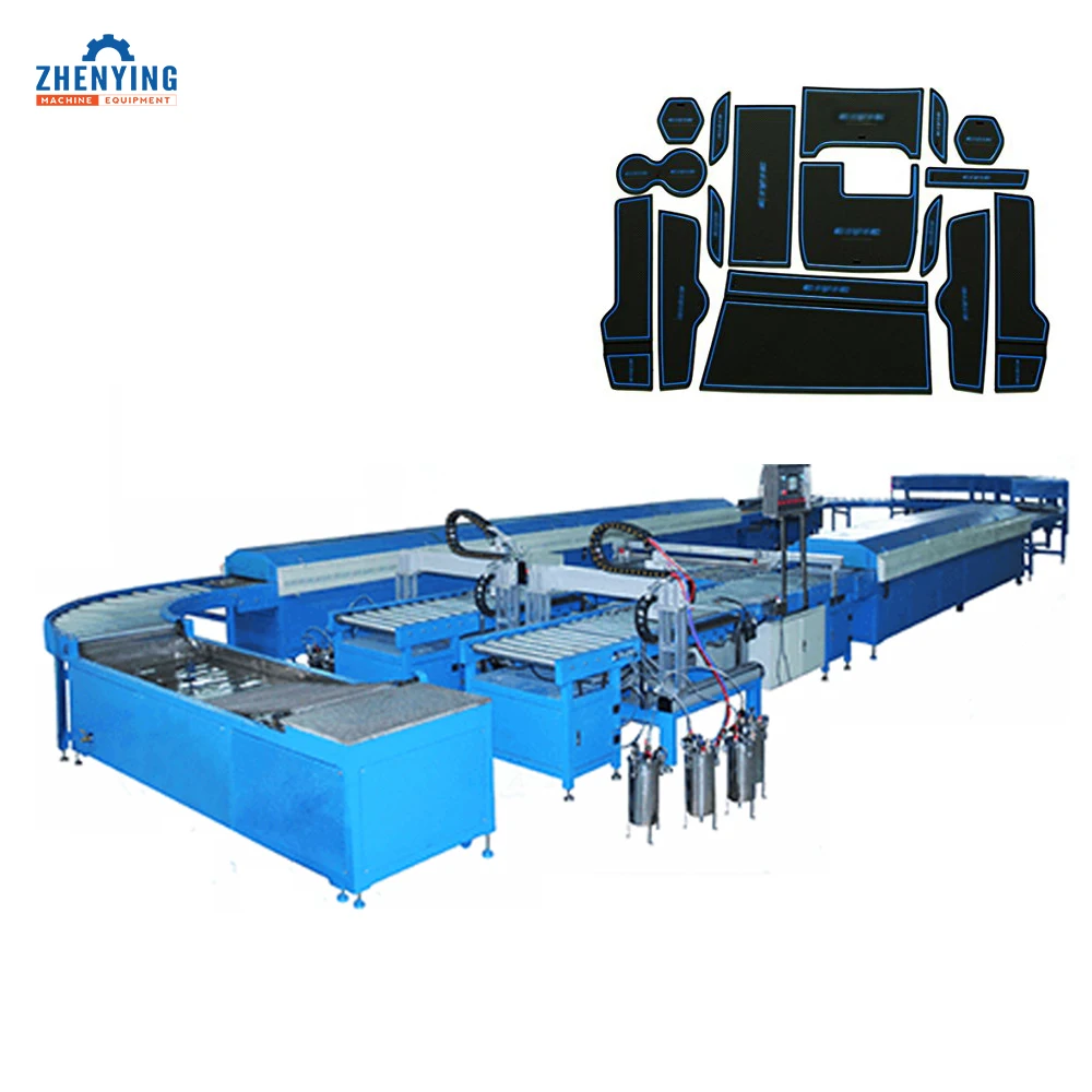 High Precise Control System Anti Slip Car Mat Press 3D Car Mats Maker Plastic Floor Pvc Car Mat Machine For Various Brands