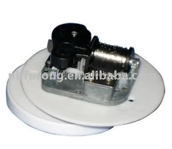 18 note wholesale rotating custom music box movement for baby jumping music box