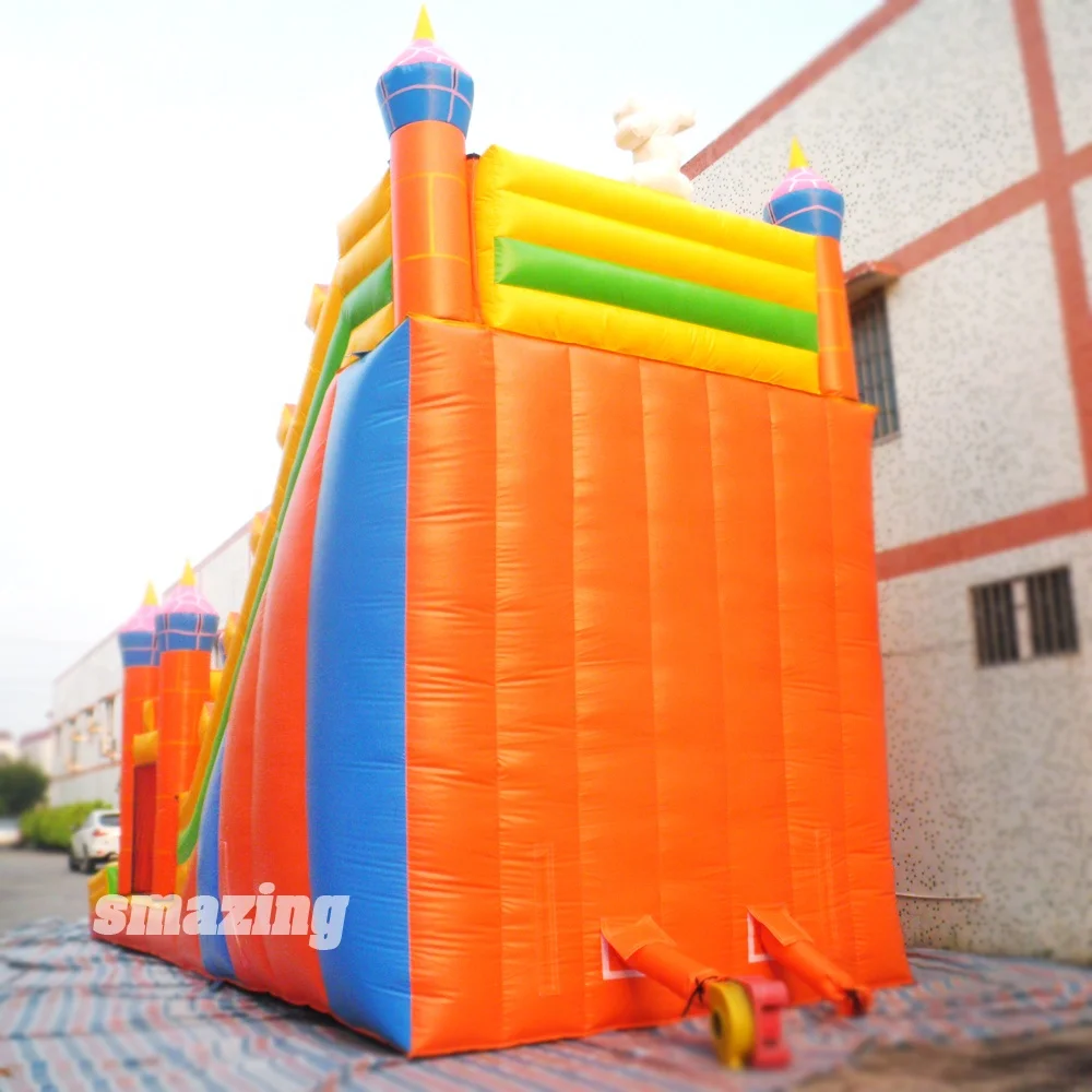 Inflatable bodyguard combination Mickey Mouse game, inflatable slide combination Donald Duck Playground