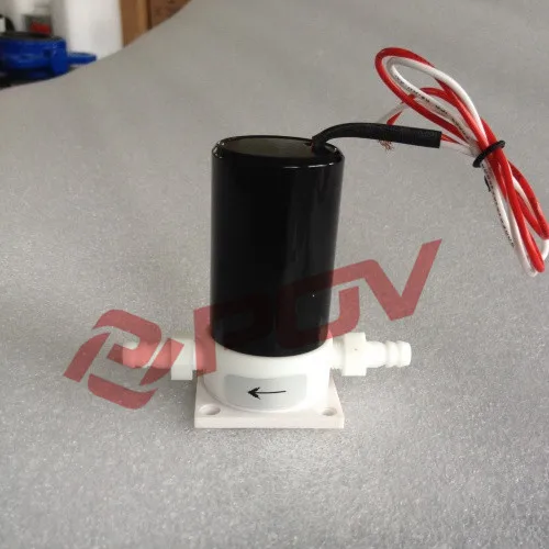 110V ac 0-2bar PTFE direct acting low air pressure solenoid valve