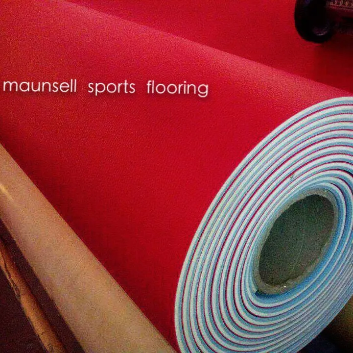 Synthetic plastic sports carpet floor for Indoor Table Tennis courts