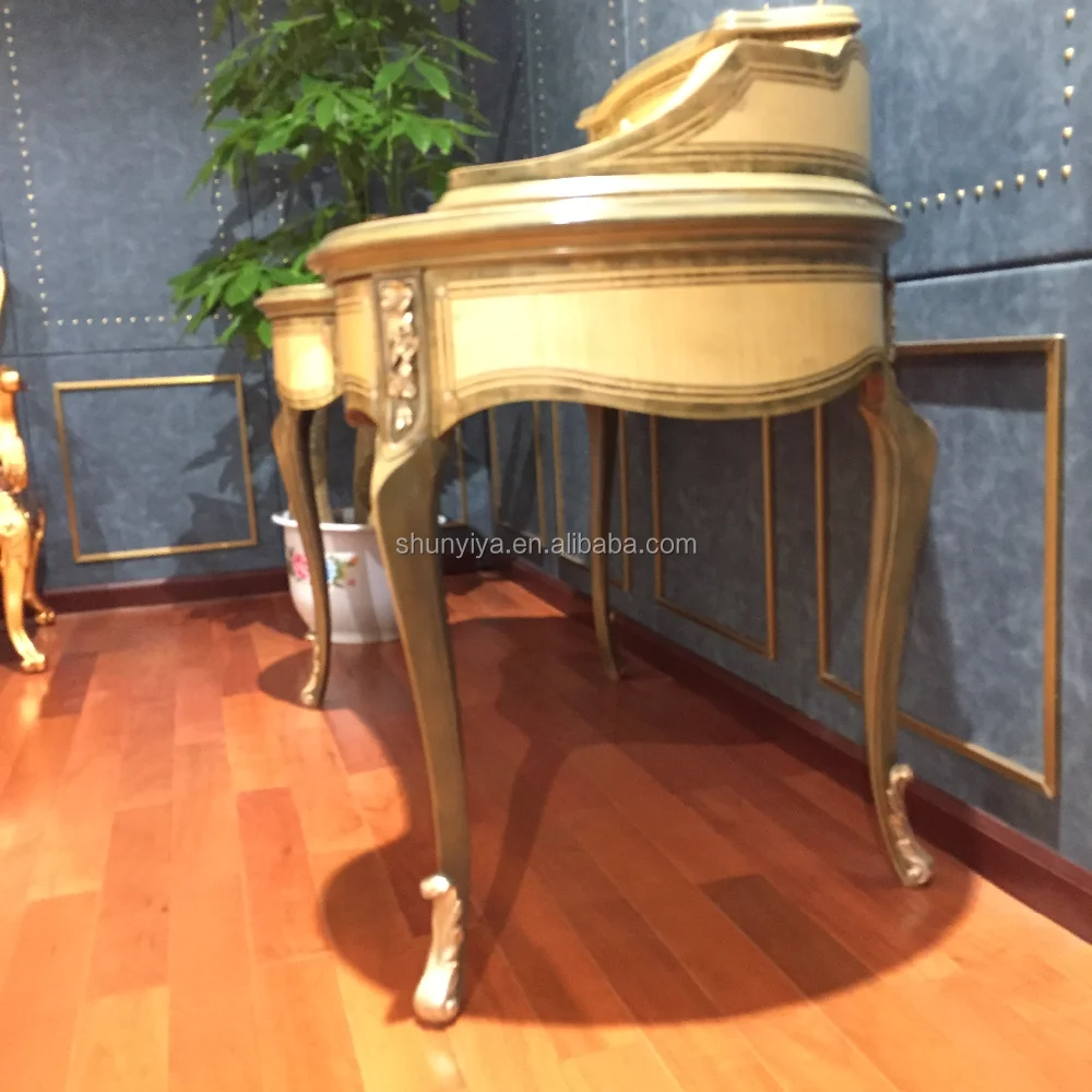 
Hot Sale Luxury Bedroommakeup table Solid Wooden Dresser Furniture Dressing Table Modern Dressing Tables Set For Home Decoration 