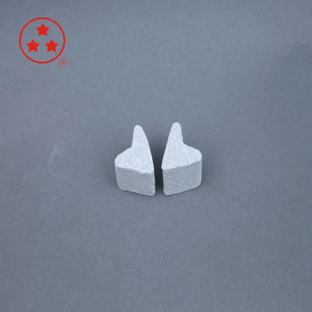 V Shape Good Deburring Mass Finishing Ceramic Media Deburring Barrel Media