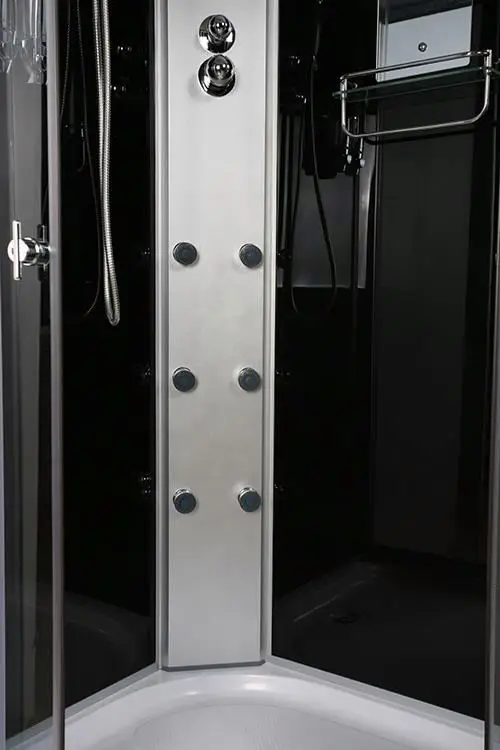 Customized 5mm tempered glass portable shower cabin at the Wholesale Price