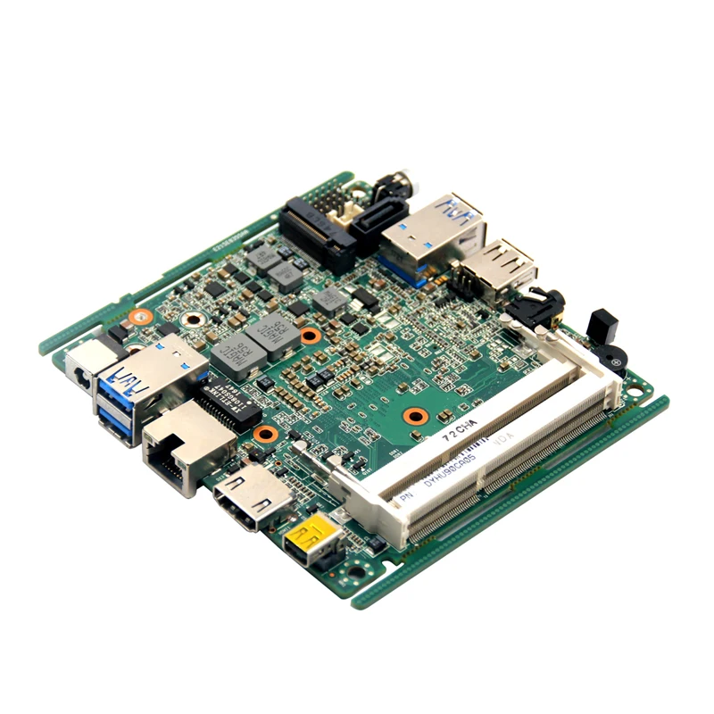 mini nano industrial motherboard with intel 5th I3/I5/I7 processor and 2*DDR3 SODIMM 204 Socket support M.2 SSD slot