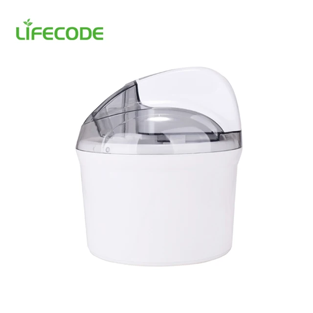 
1.5 liter Electronic home used ice cream roll maker with LCD screen control 