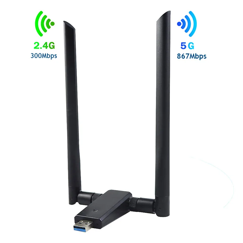 Dual Band MT7612U 1200mbps wireless usb wifi adapter /Wireless Usb Dongle