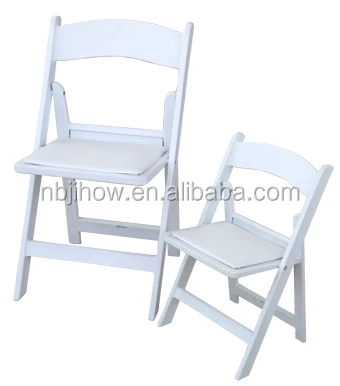 Americana white banquet plastic wedding resin folding chair